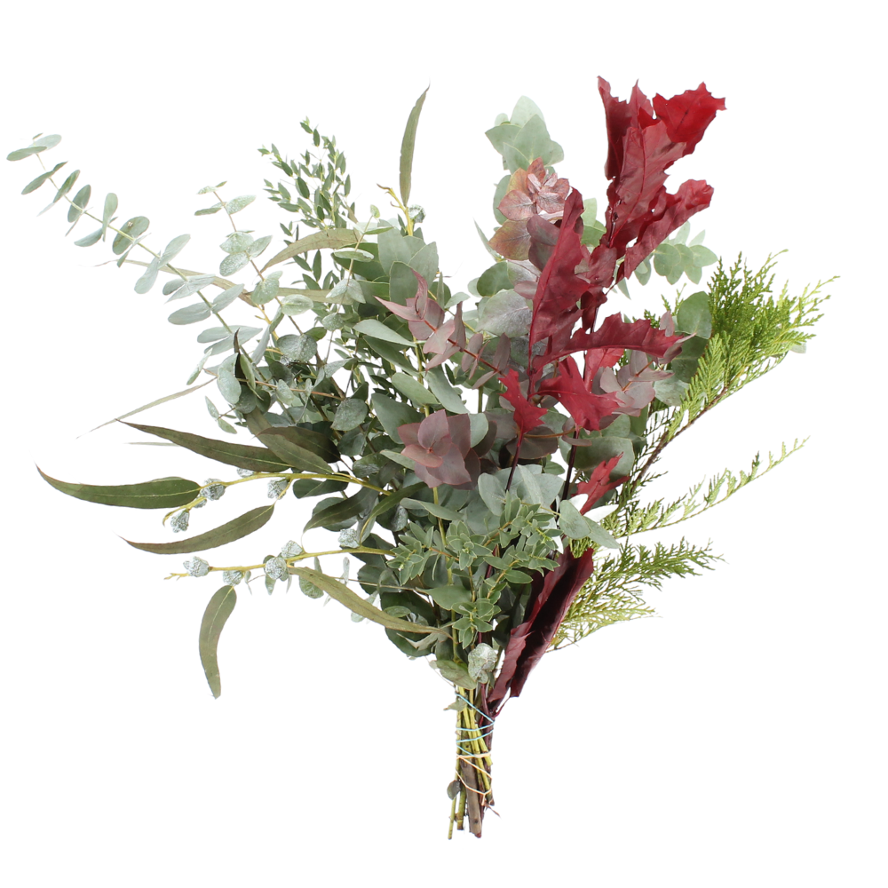 Imagen de ramo con flores verdes