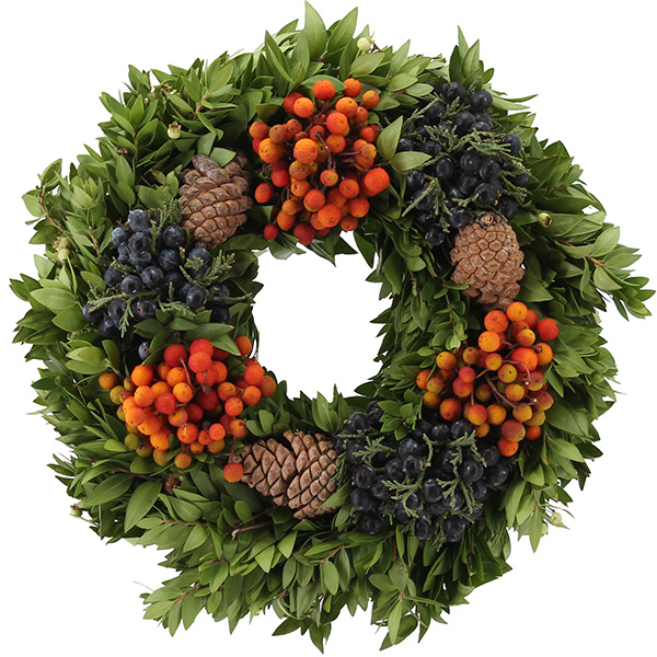 Imagen de corona de flores