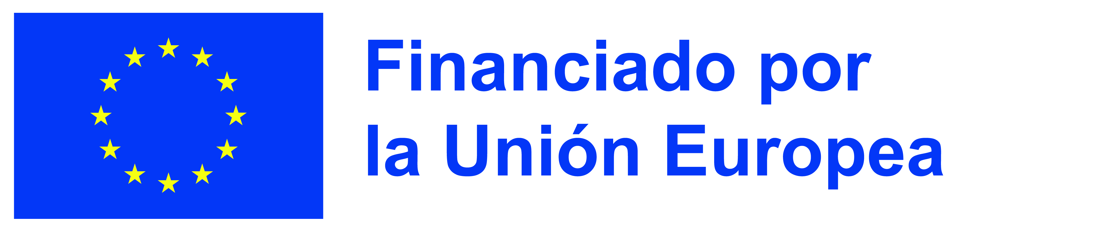 Logo de Financiación por la Unión Europea
